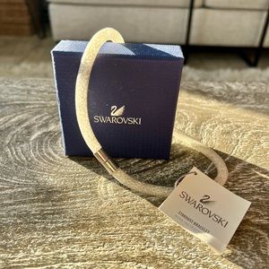 Swarovski Stardust Bracelet New with box and Tag and Bag